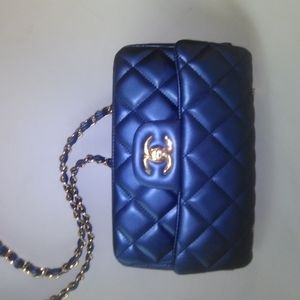 Chanel classic lambskin mini handbag